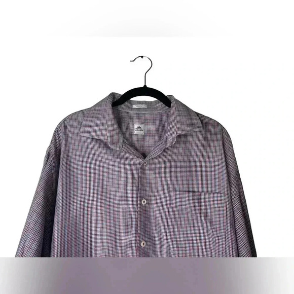 Peter Millar Long Sleeve Button Up Shirt Size X Large - Picture 8 of 10